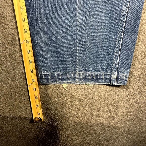 Boom-X Jeans 36x31.5 VTG 90s Baggy Hip Hop Streetwear Skater Y2K Denim Carpenter - Picture 4 of 10